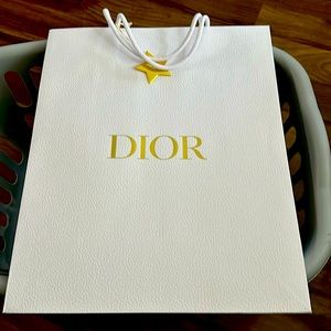Dior shopping bag